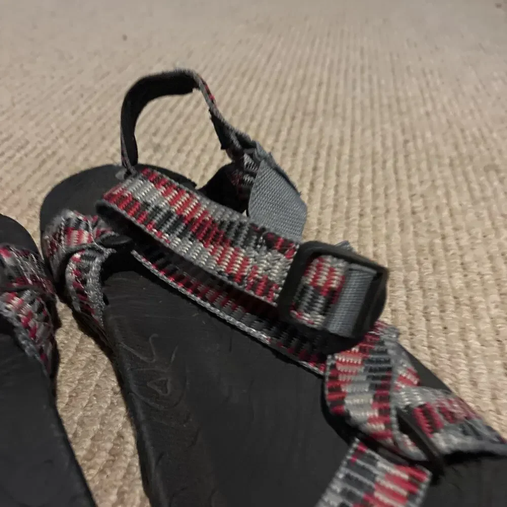 THE NORTH FACE Comfort Hiking Strappy Sandals Gray Orange Size men's US 12 - Picture 2 of 16